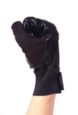 FKG-01 Football gloves for linebacker, with grip, black