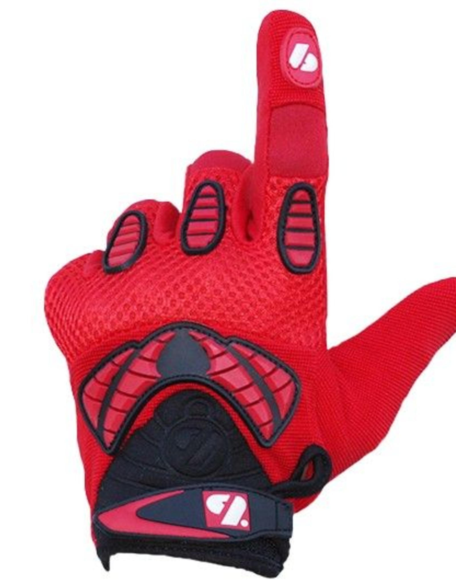 FRG-02 New generation receiver football gloves, red