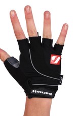BG-04 fingerless bike gloves for competitions, black