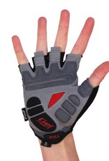 BG-04 fingerless bike gloves for competitions, black