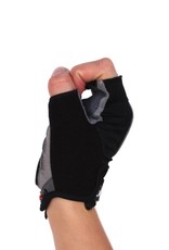 BG-04 fingerless bike gloves for competitions, black