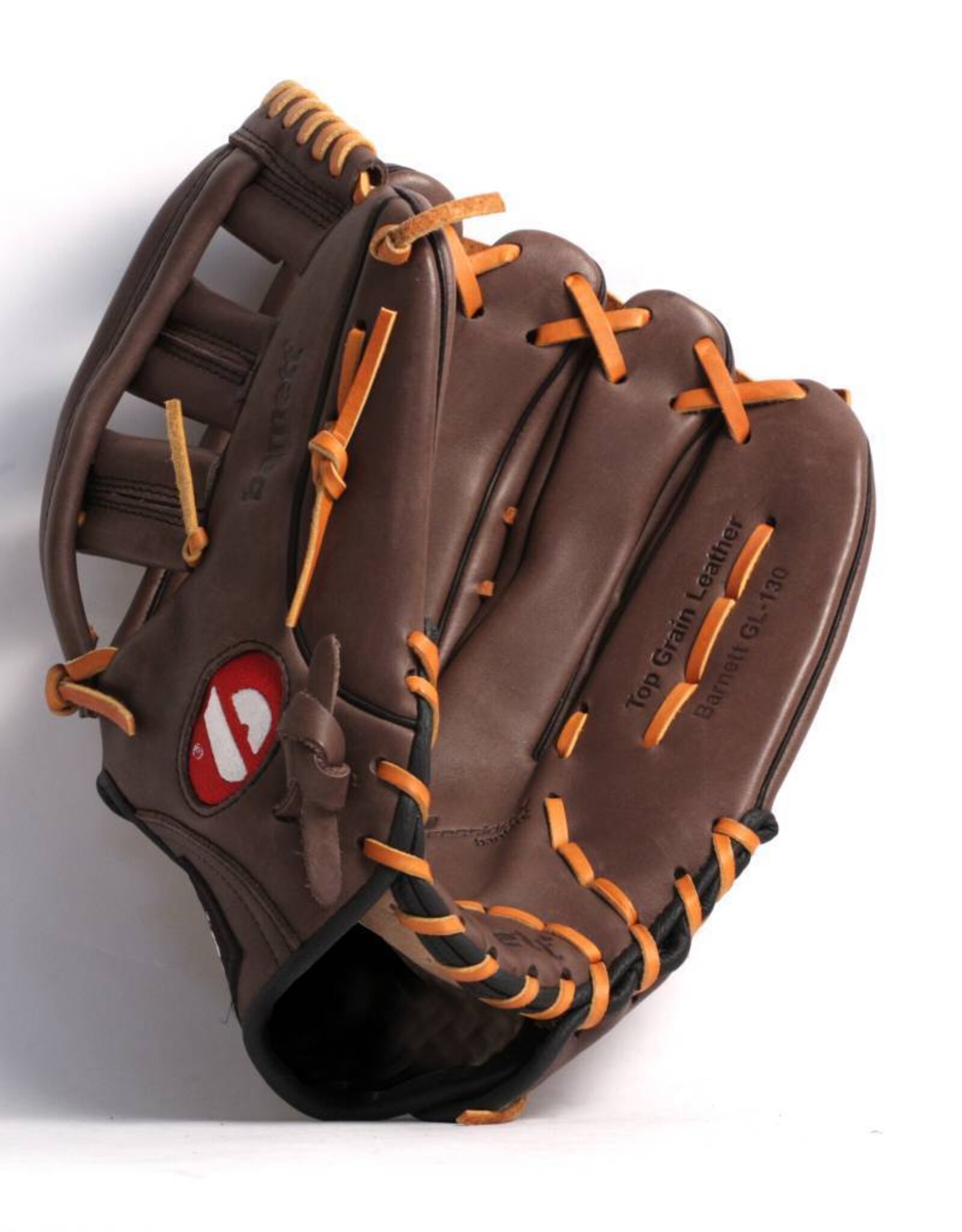 GL-130 Competition baseball glove, genuine leather, outfield 13", Brown