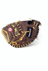 GL-202 Competition catcher baseball glove, genuine leather, adult 34'', Brown