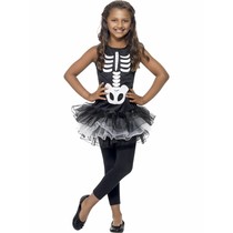 Skeleton Tutu kostuum kind