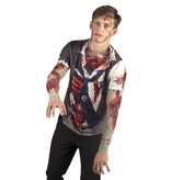 T-Shirt Zombie foto realistisch