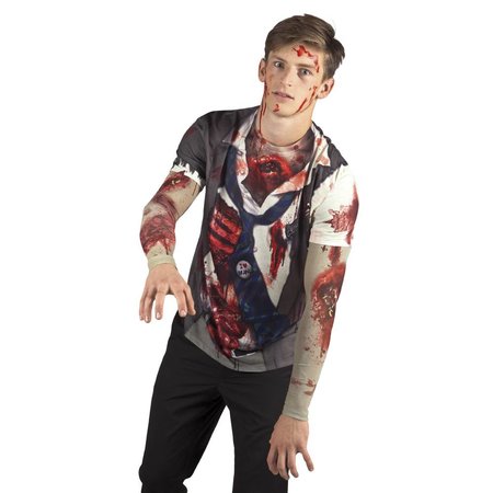 T-Shirt Zombie foto realistisch