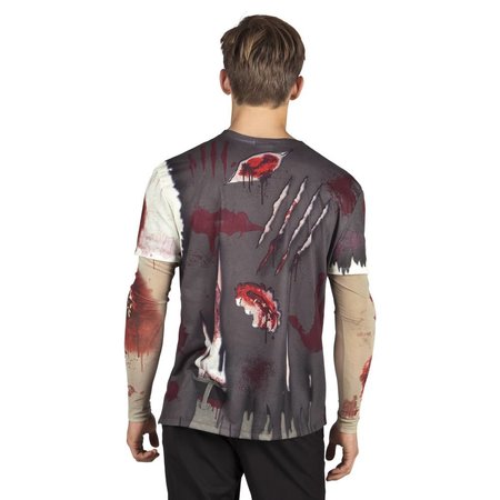 T-Shirt Zombie foto realistisch