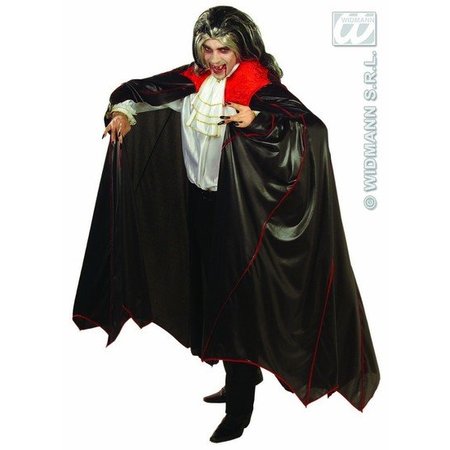 Dracula cape Vampier met kraag 150cm