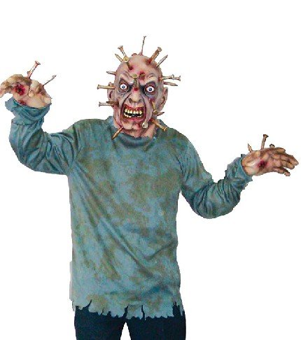douche Aanpassen Installeren Zombie kostuum Haloween elite | Halloweenkleding.net