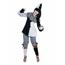 Pierrot kostuum dames Pedrolina
