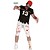 Zombie rugby speler kostuum