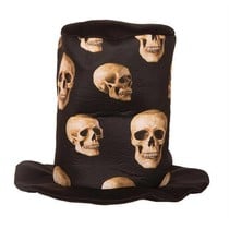 Hoge hoed skulls Halloween