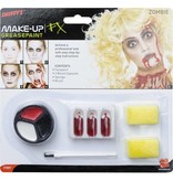 Zombie make up set met bloedcapsules