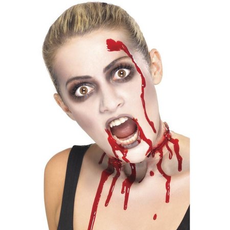 Zombie make up set met bloedcapsules