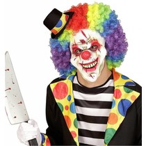 Halfgezicht masker killer clown