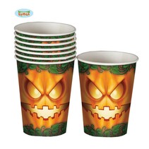 Halloween bekers pompoen