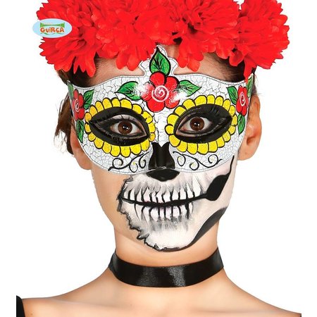 Day Of The Dead Oogmasker Trix