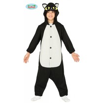 Zwarte Kat Onesie kind