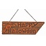 Happy Halloween Deurbord