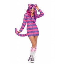 Cozy Cheshire Wonderland kattenkostuum