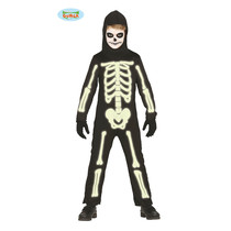 Glow in the dark skeletten pak kind