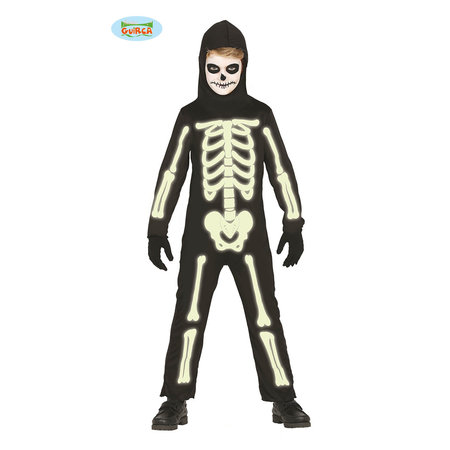 Glow in the dark skeletten pak kind