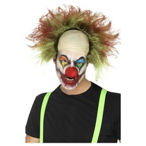 Sinister Horror Clown Pruik