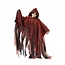 Griezelige Halloween cape kind rood