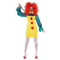 Horror Clown Jurkje Dames Klassiek