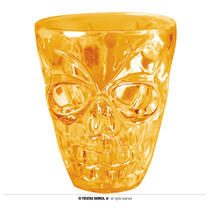 4 Shotglas glaasjes Skull Halloween