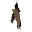 Hangende Zombie Deco 45cm bewegend, licht & geluid