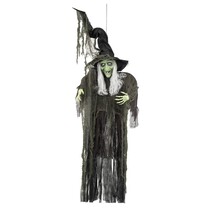 Decoratie Evil witch (190 cm)