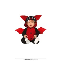 Vleermuis Jumpsuit Rood Baby