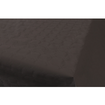 Tafelkleed Zwart Damast Rol (800x118cm)