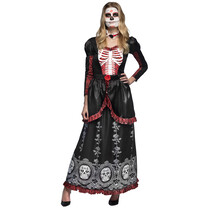 Day Of The Dead Jurk Lang Señora Adriana