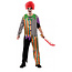 Killer Clown Kostuum Regenboog Man