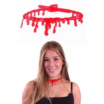 Halsband bloed halloween