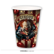 Party Bekers Halloween Circus Horror Clown (6st)