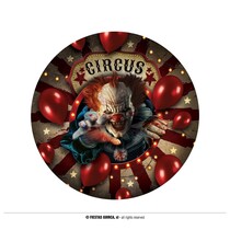 Bordjes Halloween Circus Horror Clown (6st)