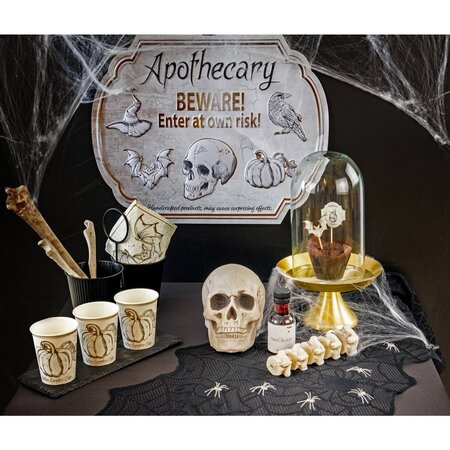 Deurbord Creepy Curiosities (40x50cm)