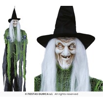 Hangende Halloween Heks Delia (100cm)