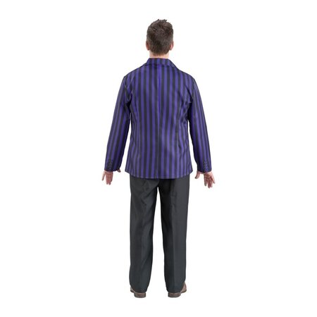 Wednesday © School Uniform Heren Zwart/Violet