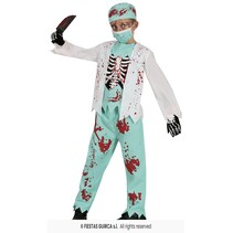 Dokter Griezel Kostuum Skelet Kind