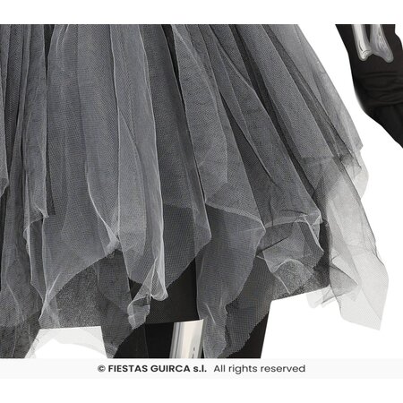 Ballerina Skelet Met Tutu Zwart Vrouw