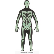 Glow In The Dark Morphsuit Skelet