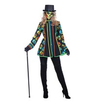 Neon Jas Schedel Halloween Vrouw