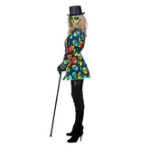Neon Jas Schedel Halloween Vrouw