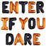 Halloween Ballonnenset "Enter If You Dare"