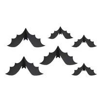 Halloween Hangdecoratie Vleermuizen (6st)