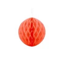 Honeycomb Bal oranje - 20cm